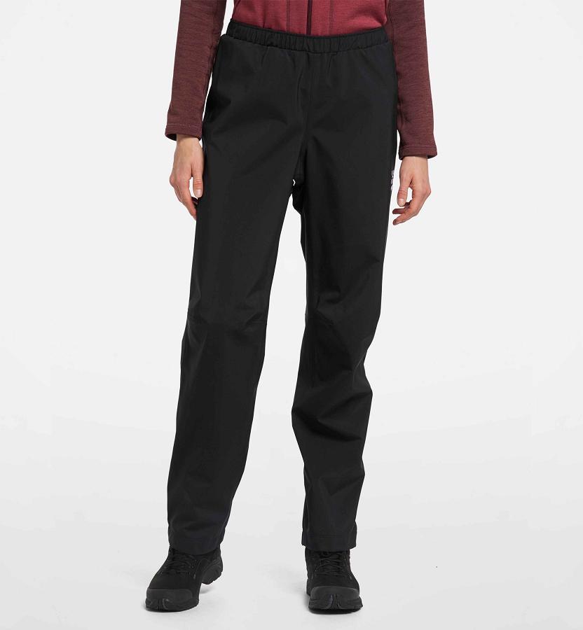 Haglöfs Womens Buteo Softshell Pants Black New Zealand 49176XYCP